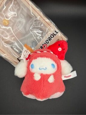Sanrio The Midnight Diner series Cinnamoroll takoyaki costume plush/keychain